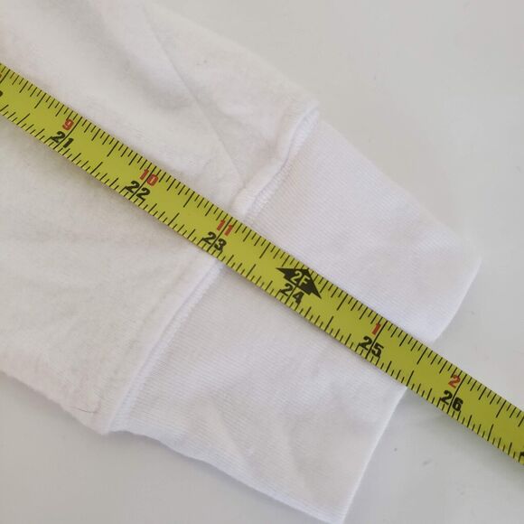 NEW!! Wildfox SIZE S Gift Wrapped Bow White Lightweight Sweater Sweatshirt Top - Picture 9 of 12